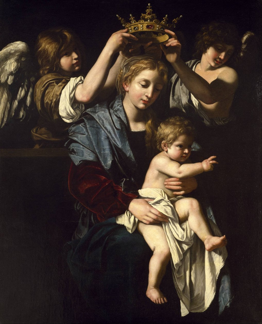 圣母子与天使| Bartolomeo Cavarozzi